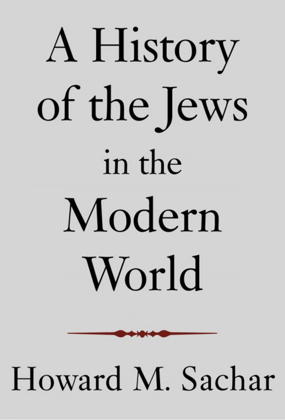 Big bigCover of A History of the Jews in the Modern World