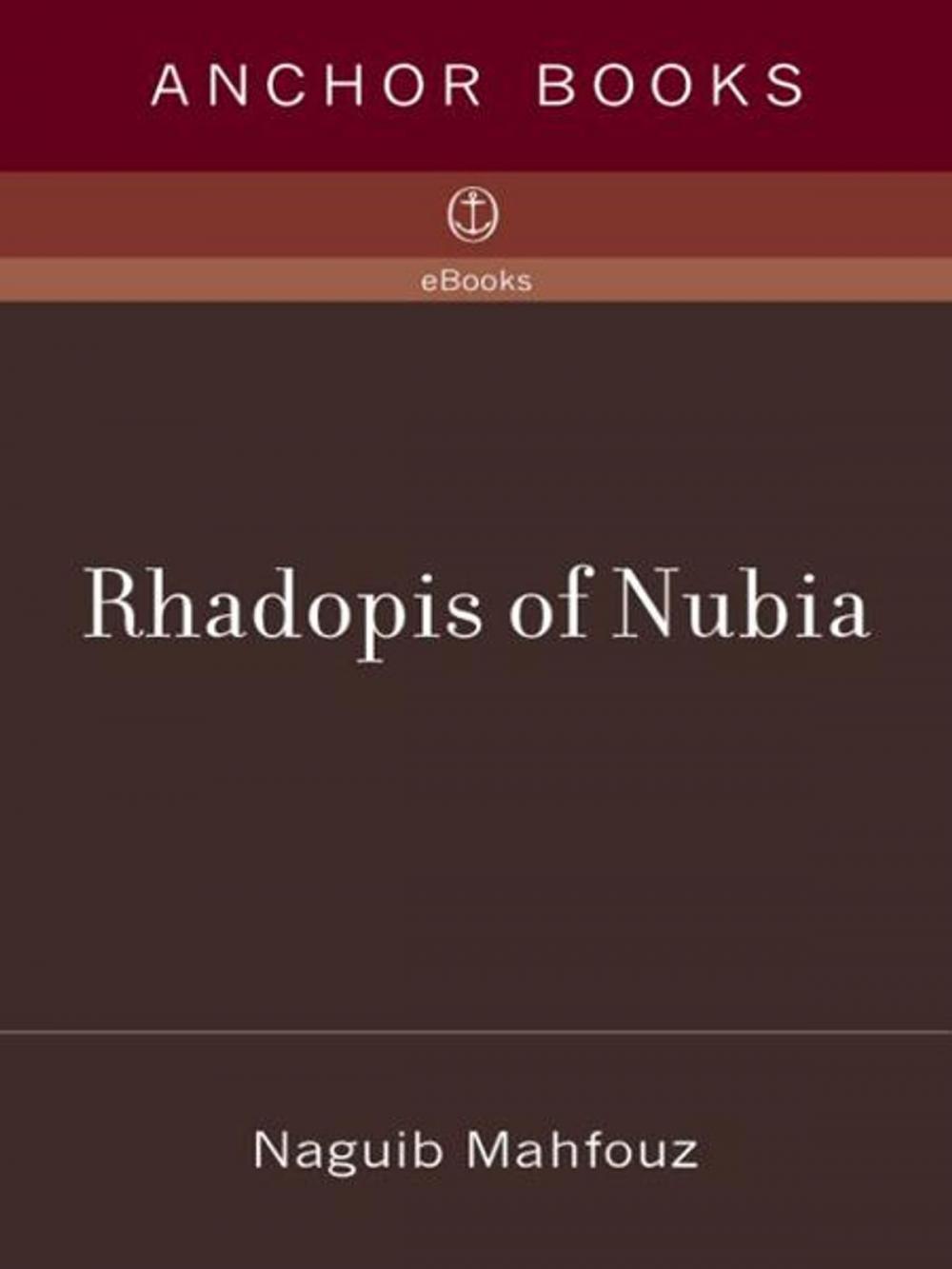 Big bigCover of Rhadopis of Nubia