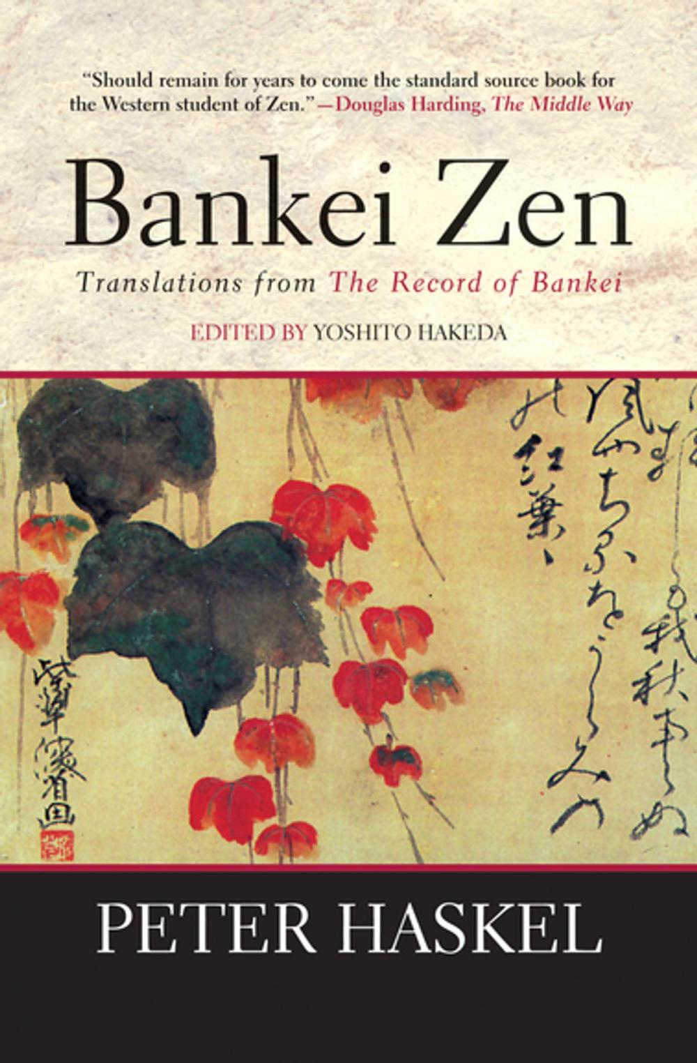 Big bigCover of Bankei Zen