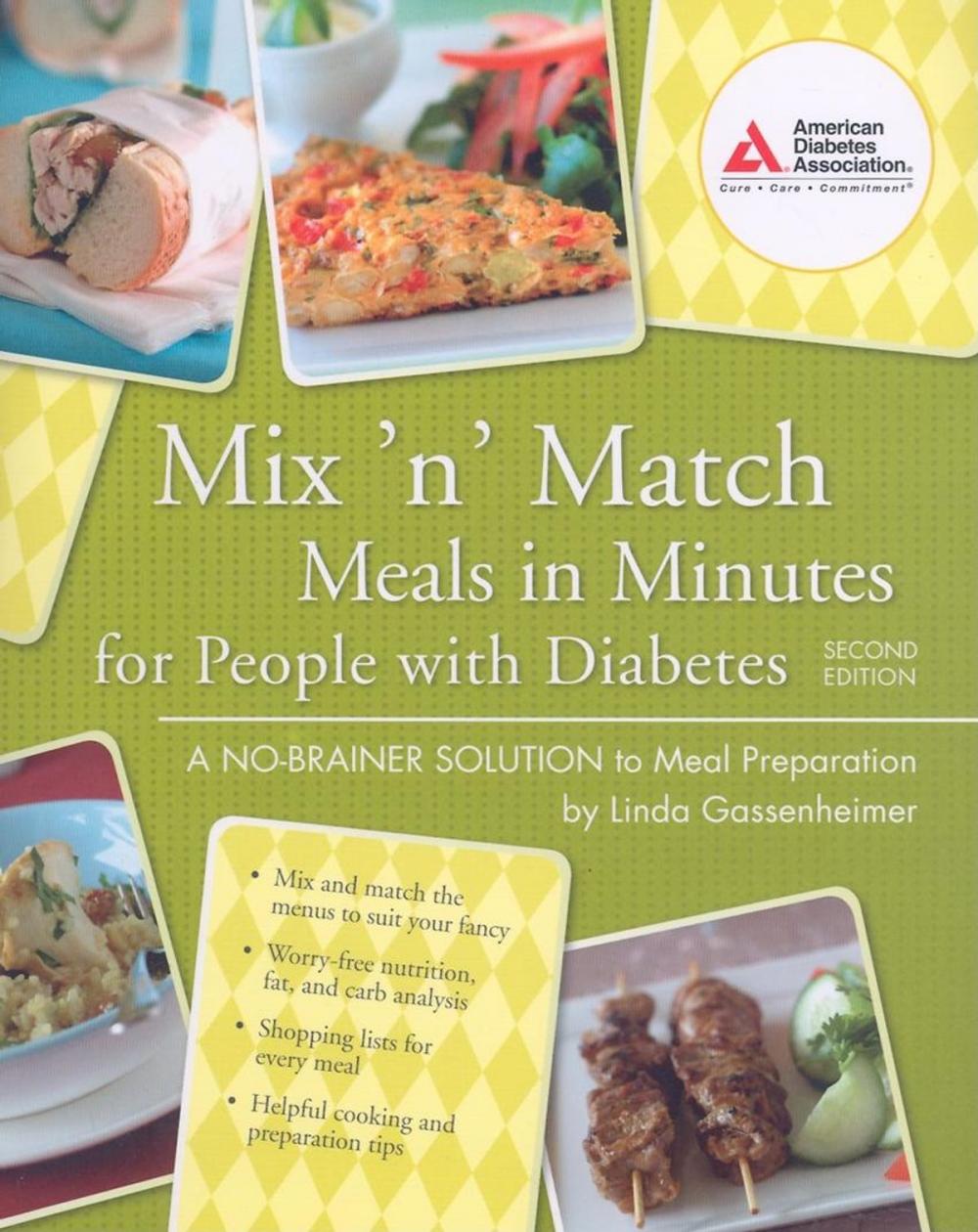 Big bigCover of Mix 'n' Match Meals in Minutes for People with Diabetes
