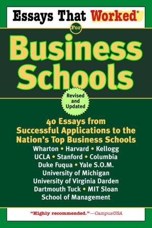 Cover of the book Essays That Worked for Business Schools (Revised) by Barbara Hambly