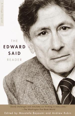 Book cover of The Edward Said Reader