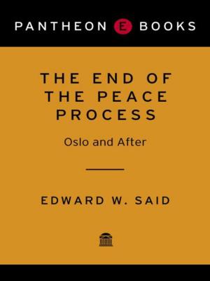 Cover of the book The End of the Peace Process by Evan Weiner