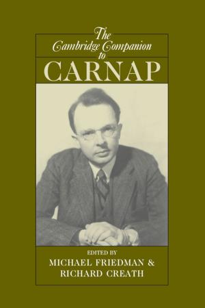 Cover of the book The Cambridge Companion to Carnap by David Woodward