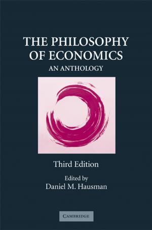 Cover of the book The Philosophy of Economics by David Brakke, Andrew Crislip