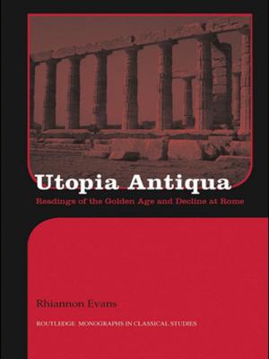 Cover of the book Utopia Antiqua by Patricia W Morrill