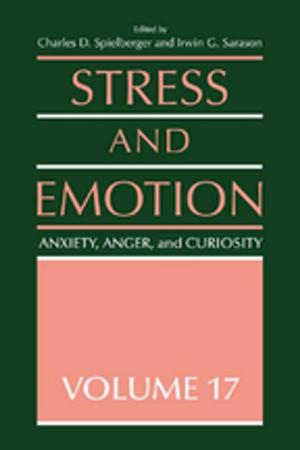 Cover of the book Stress and Emotion by David Groscup