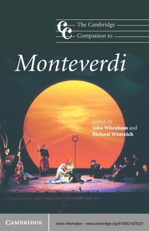 Cover of the book The Cambridge Companion to Monteverdi by Brenda Gayle Plummer