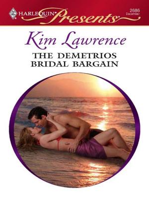 Cover of the book The Demetrios Bridal Bargain by Lisa Childs