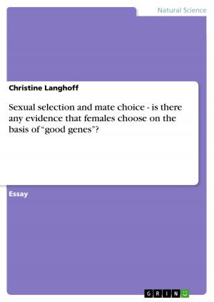 Book cover of Sexual selection and mate choice - is there any evidence that females choose on the basis of 'good genes'?