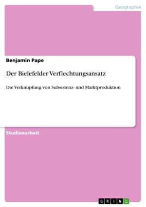 Cover of the book Der Bielefelder Verflechtungsansatz by Annika Onken