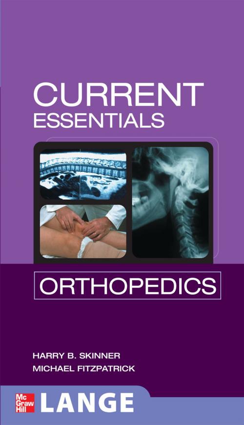 Cover of the book CURRENT Essentials Orthopedics by Michael Fitzpatrick, Harry Skinner, McGraw-Hill Education