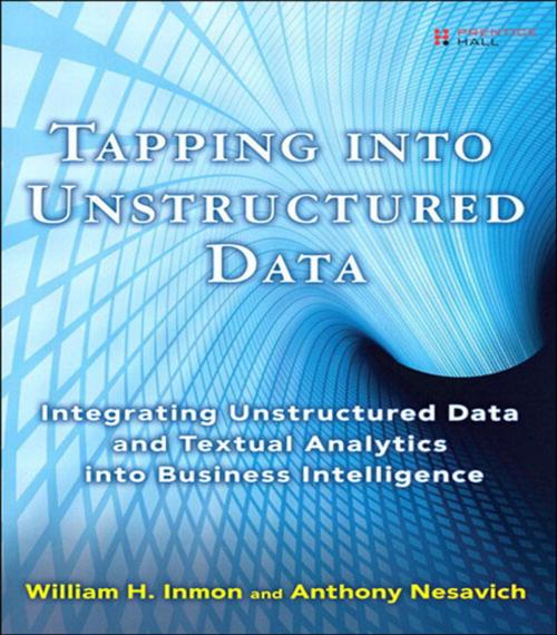 Cover of the book Tapping into Unstructured Data by William H. Inmon, Anthony Nesavich, Pearson Education