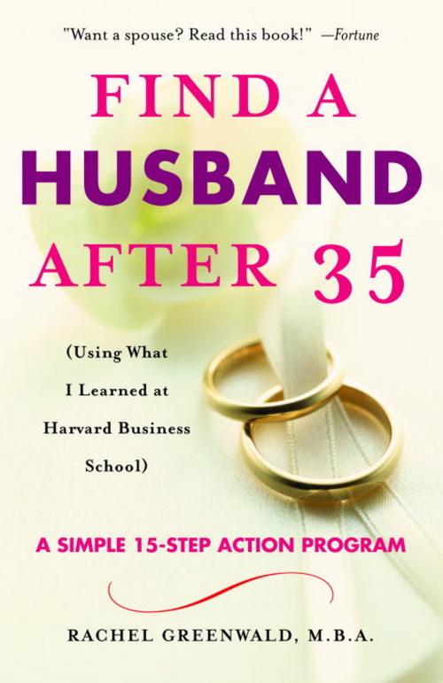 Cover of the book Find a Husband After 35 by Rachel Greenwald, Random House Publishing Group