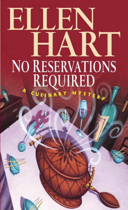 Cover of the book No Reservations Required by Ellen Hart, Random House Publishing Group