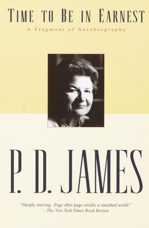 Cover of the book Time to Be in Earnest by P. D. James, Random House Publishing Group