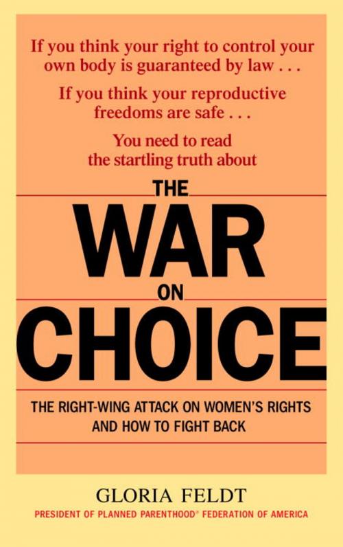 Cover of the book The War on Choice by Gloria Feldt, Random House Publishing Group