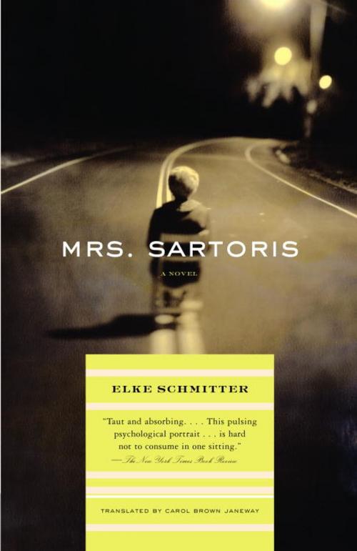 Cover of the book Mrs. Sartoris by Elke Schmitter, Knopf Doubleday Publishing Group