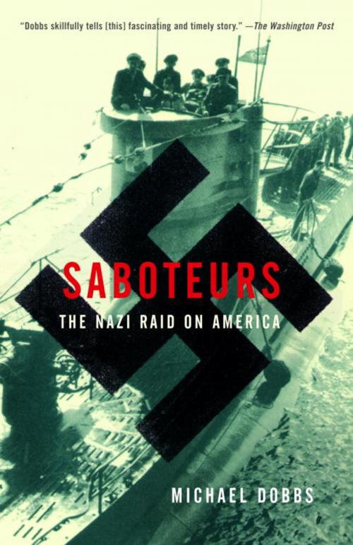 Cover of the book Saboteurs by Michael Dobbs, Knopf Doubleday Publishing Group