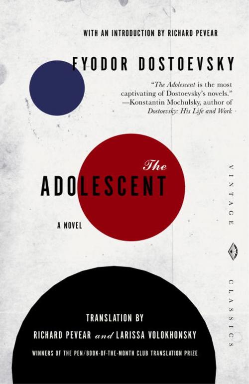 Cover of the book The Adolescent by Fyodor Dostoevsky, Knopf Doubleday Publishing Group