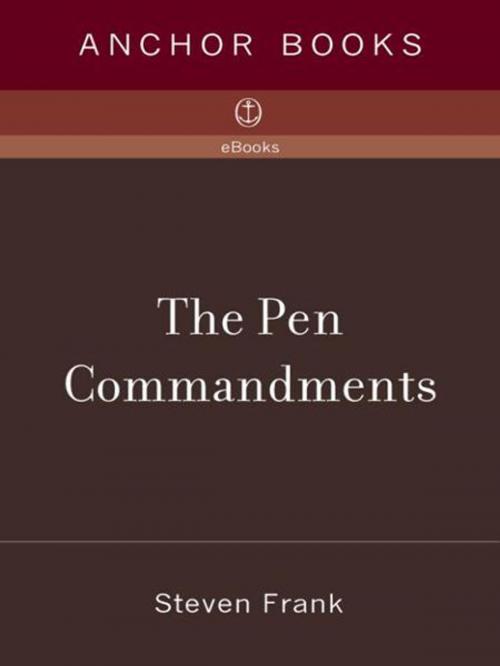 Cover of the book The Pen Commandments by Steven Frank, Knopf Doubleday Publishing Group