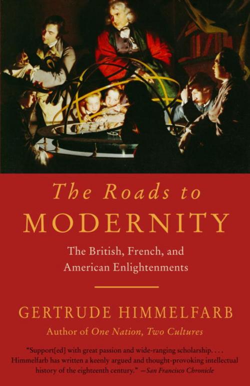 Cover of the book The Roads to Modernity by Gertrude Himmelfarb, Knopf Doubleday Publishing Group