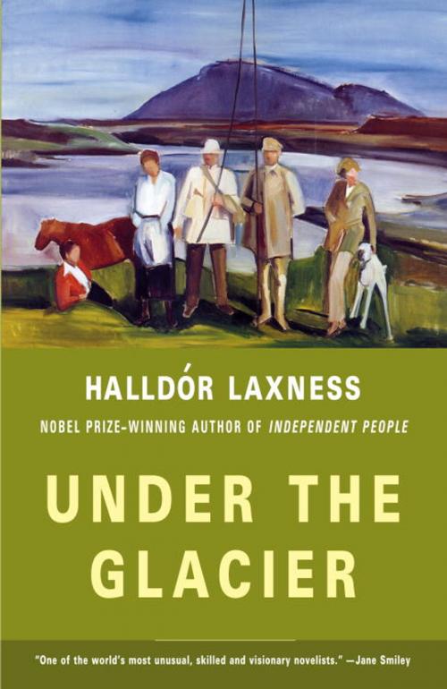 Cover of the book Under the Glacier by Halldor Laxness, Knopf Doubleday Publishing Group