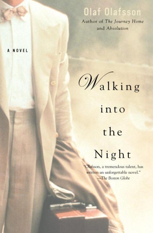 Cover of the book Walking Into the Night by Olaf Olafsson, Knopf Doubleday Publishing Group