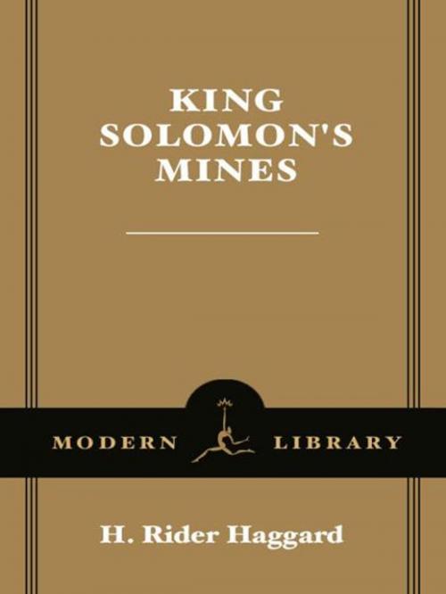 Cover of the book King Solomon's Mines by H. Rider Haggard, Random House Publishing Group