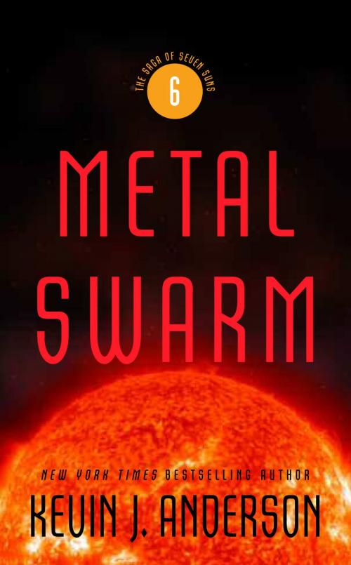 Cover of the book Metal Swarm by Kevin J. Anderson, Orbit