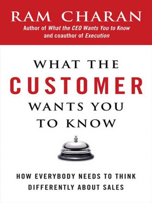 Cover of the book What the Customer Wants You to Know by Ram Charan, Penguin Publishing Group