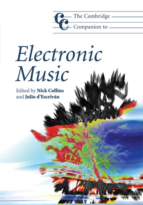Cover of the book The Cambridge Companion to Electronic Music by , Cambridge University Press