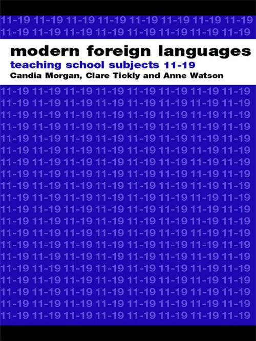 Cover of the book Modern Foreign Languages by Norbert Pachler, Michael Evans, Shirley Lawes, Taylor and Francis