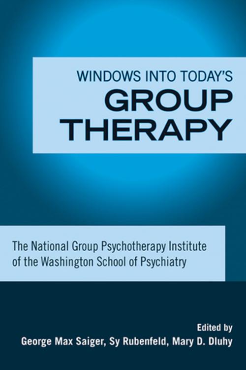 Cover of the book Windows into Today's Group Therapy by , Taylor and Francis
