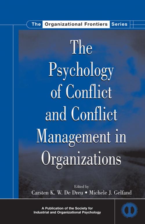 Cover of the book The Psychology of Conflict and Conflict Management in Organizations by , Taylor and Francis