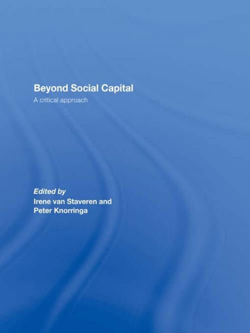 Cover of the book Beyond Social Capital by , Taylor and Francis