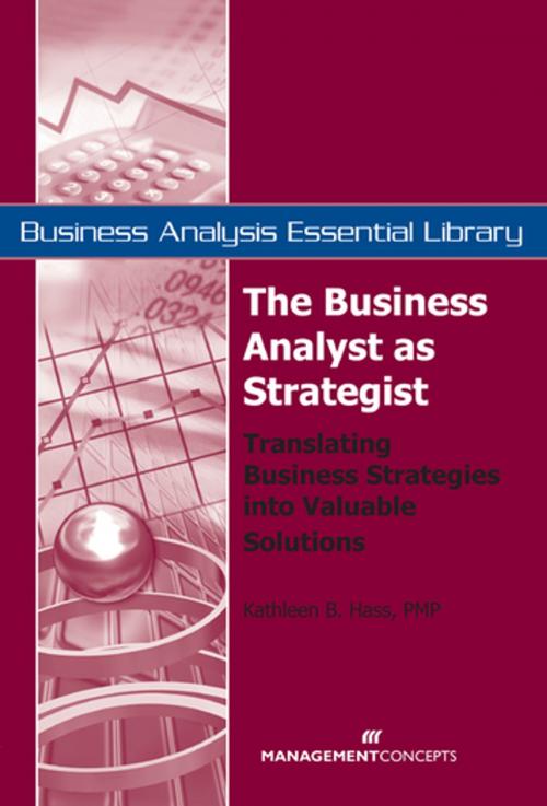 Cover of the book The Business Analyst as Strategist by Kathleen B. Hass PMP, Berrett-Koehler Publishers