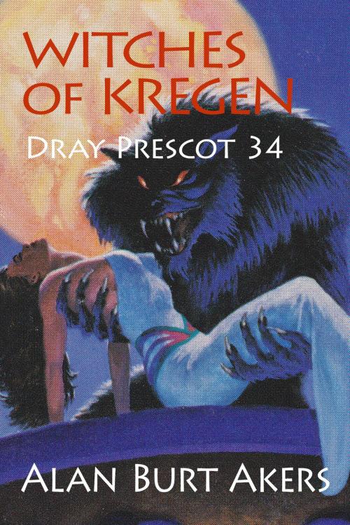 Cover of the book Witches of Kregen by Alan Burt Akers, Mushroom Publishing