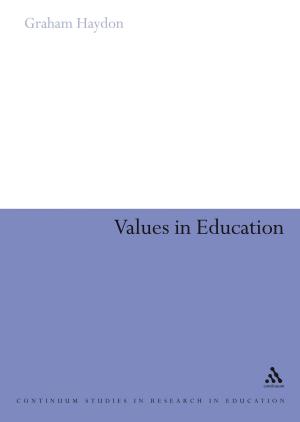 bigCover of the book Values in Education by 