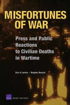 Cover of the book Misfortunes of War by Constantine Samaras, Jeffrey A. Drezner, Henry H. Willis, Evan Bloom