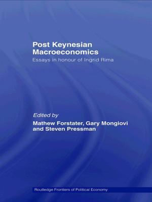 Cover of the book Post-Keynesian Macroeconomics by Joong-Hwan Oh