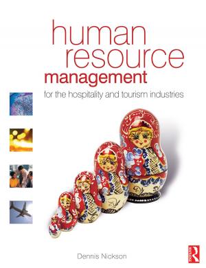 Cover of the book Human Resource Management for the Hospitality and Tourism Industries by M . C. Barnes, A. H. Fogg, C. N. Stephens, L. G. Titman