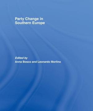 Cover of the book Party Change in Southern Europe by Peter Jarvis