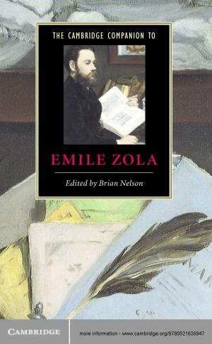 Cover of the book The Cambridge Companion to Zola by Kaya Şahin