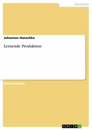 Cover of the book Lernende Produktion by Rhonda Scharf