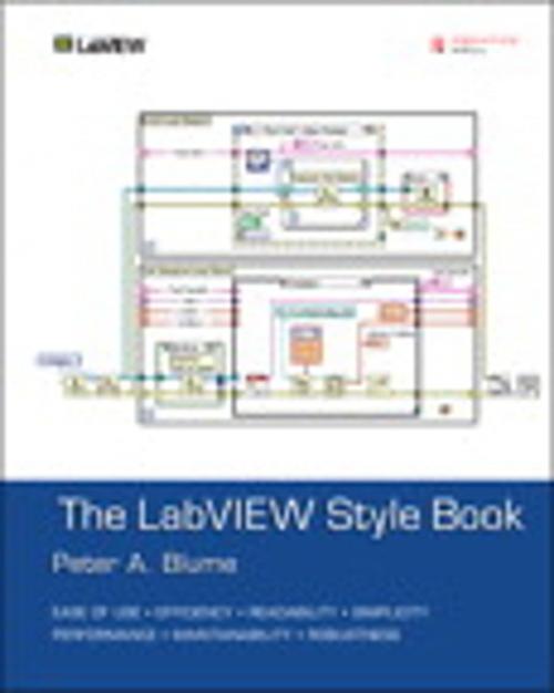 Cover of the book The LabVIEW Style Book by Peter A. Blume, Pearson Education