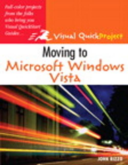 Cover of the book Moving to Microsoft Windows Vista by John Rizzo, Pearson Education