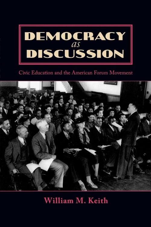 Cover of the book Democracy as Discussion by William M. Keith, Lexington Books