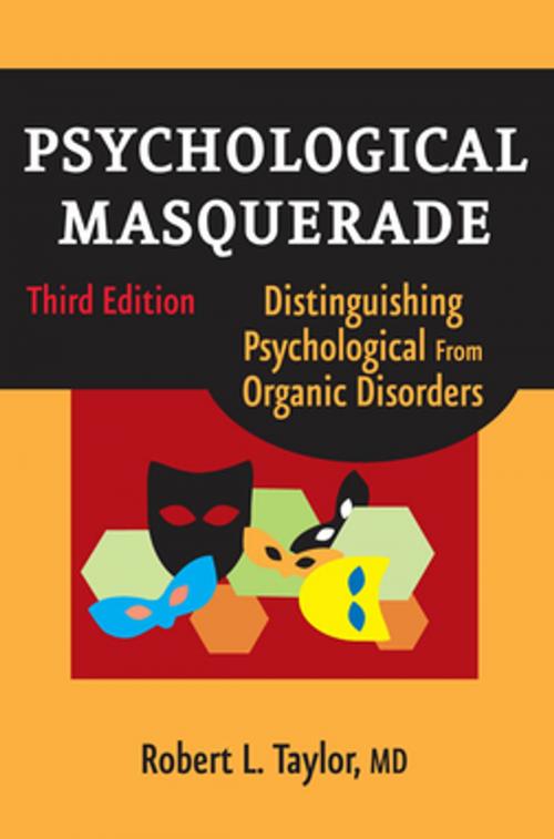 Cover of the book Psychological Masquerade by Robert L. Taylor, MD, Springer Publishing Company
