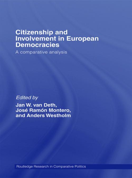 Cover of the book Citizenship and Involvement in European Democracies by , Taylor and Francis